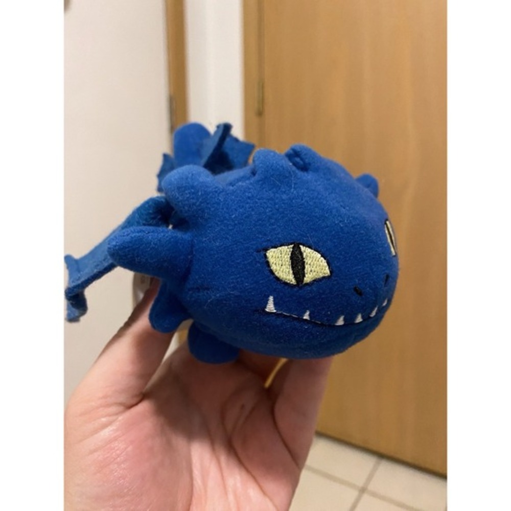 How‎ To Train Your Dragon Night Fury Blue Plush Toy Spin Master W/Tush Tags T18